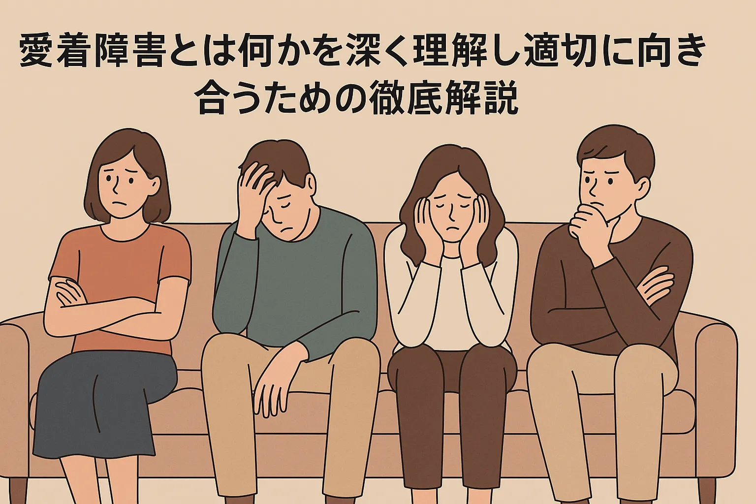 愛着障害とはを説明するイラスト