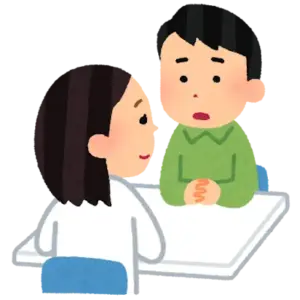 愛着障害の彼氏を説明するイラスト